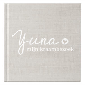 Ontwerp Je Eigen Kraambezoekboek Linnenlook Taupe (3)