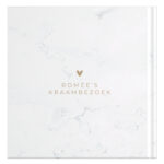 Ontwerp Je Eigen Kraambezoekboek Marble White (2)