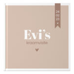 Ontwerp Je Eigen Kraambezoekboek Ribbon Brown (3)