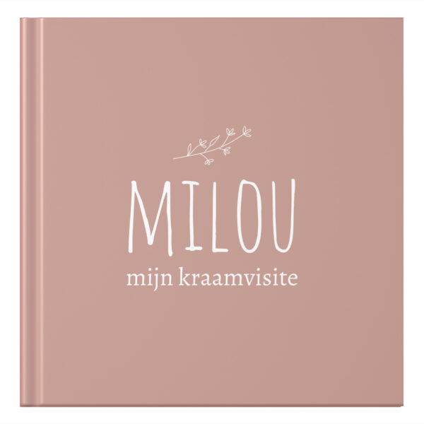 Ontwerp Je Eigen Kraambezoekboek Romantic Plant (3)