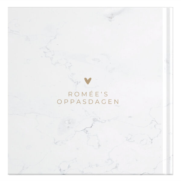 Ontwerp Je Eigen Oppasboek Marble White (2)