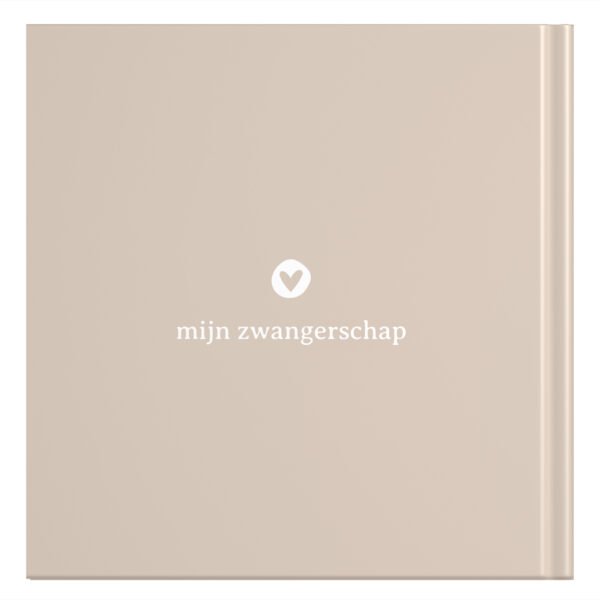 Ontwerp Je Eigen Zwangerschapsdagboek Beige Heart (2)