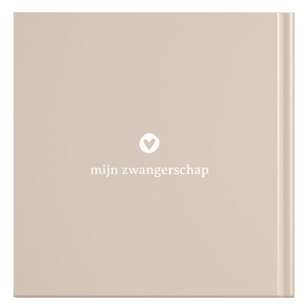 Ontwerp Je Eigen Zwangerschapsdagboek Beige Heart (2)