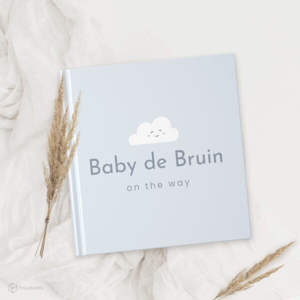 Ontwerp Je Eigen Zwangerschapsdagboek Cute Cloud (1)