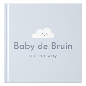 Ontwerp Je Eigen Zwangerschapsdagboek Cute Cloud (3)