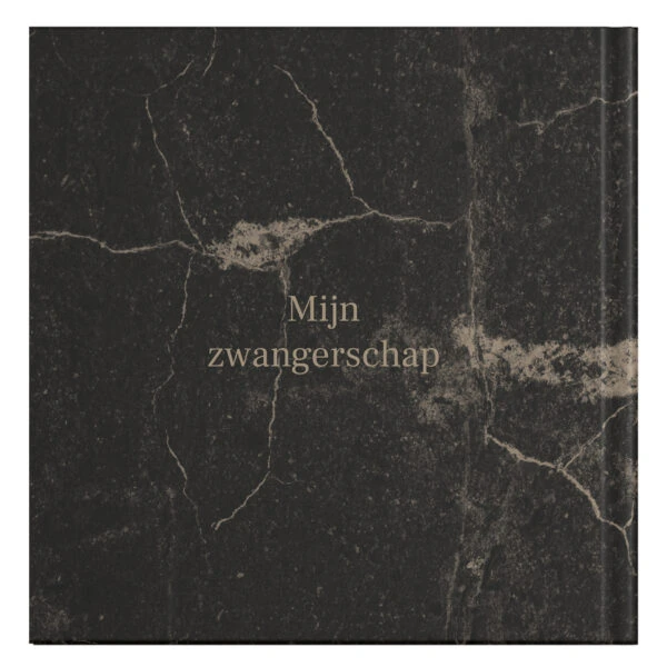 Ontwerp Je Eigen Zwangerschapsdagboek Marble Black (2)