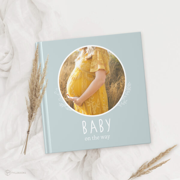 Ontwerp Je Eigen Zwangerschapsdagboek Minty Florals (1)