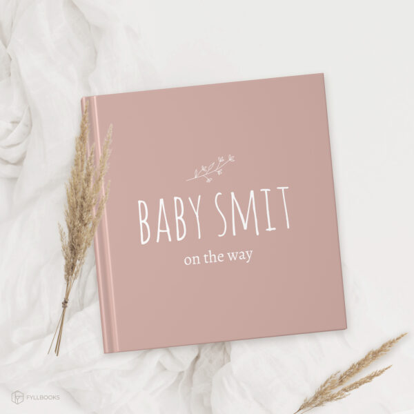 Ontwerp Je Eigen Zwangerschapsdagboek Romantic Plant (1)