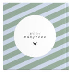 Ontwerp Je Eigen Babyboek Vintage Stripes Sky (1)