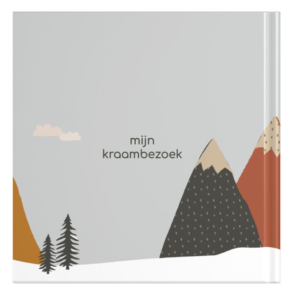 Ontwerp Je Eigen Kraambezoekboek Dotty Mountains