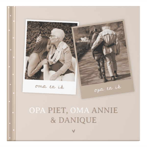 Ontwerp Je Eigen Opa, Oma & Ik Herinneringsboek Vintage Polaroids (3)