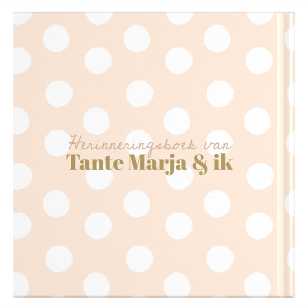 Ontwerp Je Eigen Tante & Ik Herinneringsboek Dotty Dots (2)