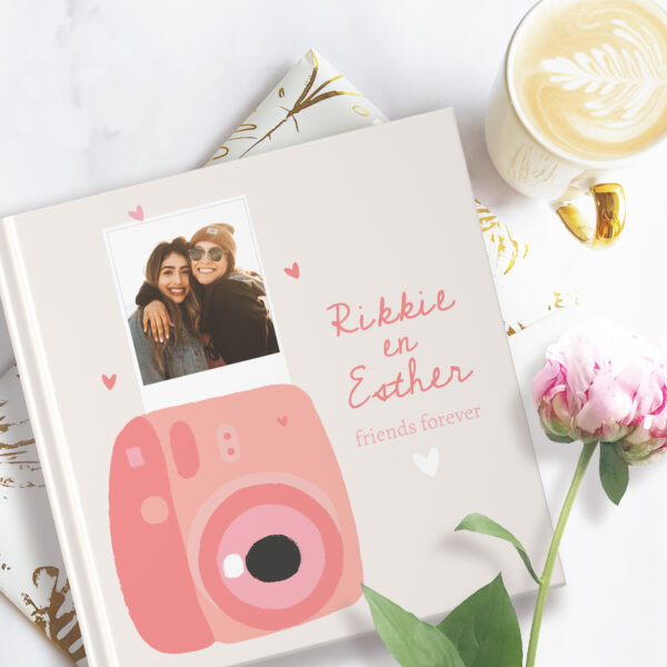 Ontwerp Je Eigen Vriendinnen Herinneringsboek Polaroid Camera (1)
