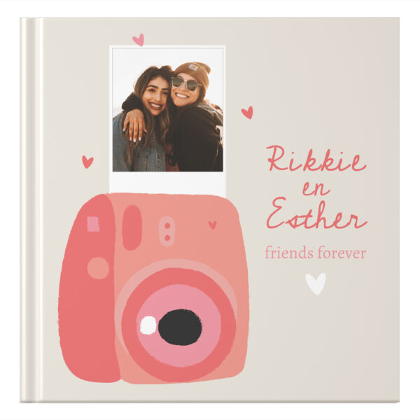 Ontwerp Je Eigen Vriendinnen Herinneringsboek Polaroid Camera (3)