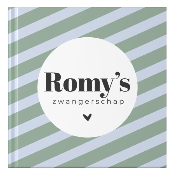 Ontwerp Je Eigen Zwangerschapsdagboek Vintage Stripes Sky (3)