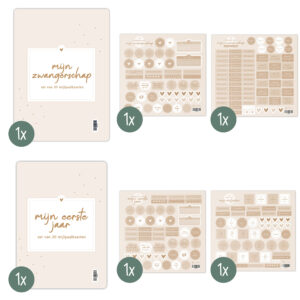 Mijlpalen Voordeelset Beige