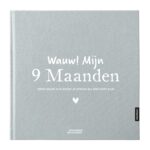 Pink Peach Mijn 9 Maanden Dagboek Linnen Sky (1)