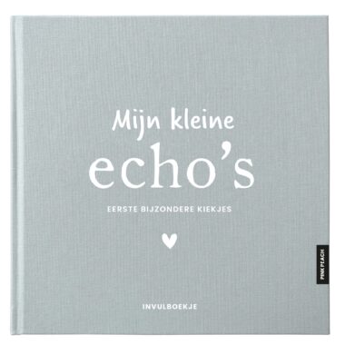 Pink Peach Mijn Echo's Invulboekje Linnen Sky (1)