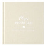 Fyllbooks Babyboek Mijn Eerste Jaar Linnen Beige (4)
