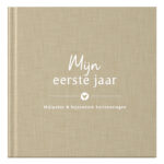 Fyllbooks Babyboek Mijn Eerste Jaar Linnen Taupe (6)