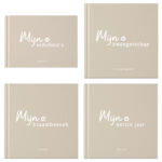 Fyllbooks Invulboeken Voordeelset 'zwanger' Beige 2