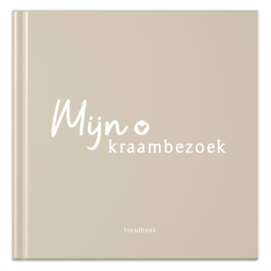 Fyllbooks Kraambezoekboek Beige