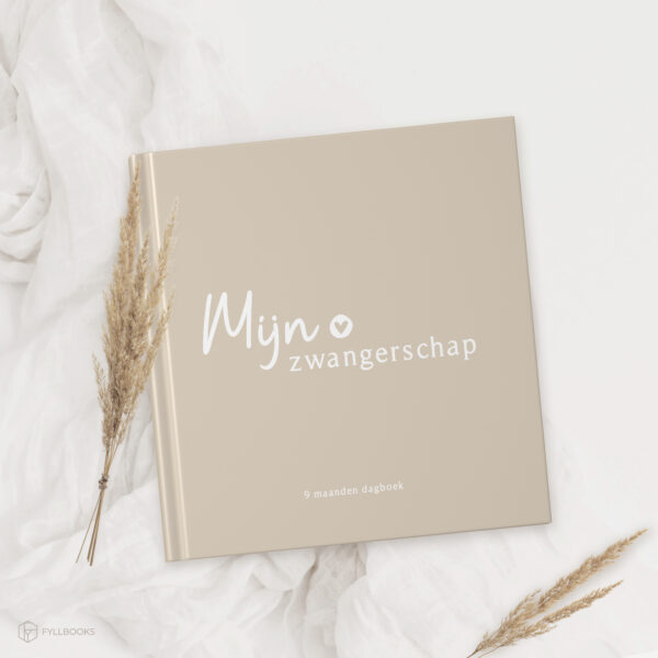 Fyllbooks Mijn 9 Maanden Dagboek Beige (1)