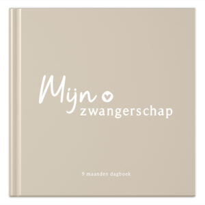 Fyllbooks Mijn 9 Maanden Dagboek Beige