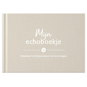 Fyllbooks Mijn Echoboekje Linnen Beige (1)