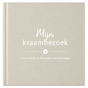 Fyllbooks Mijn Kraambezoekboek Linnen Beige (1)