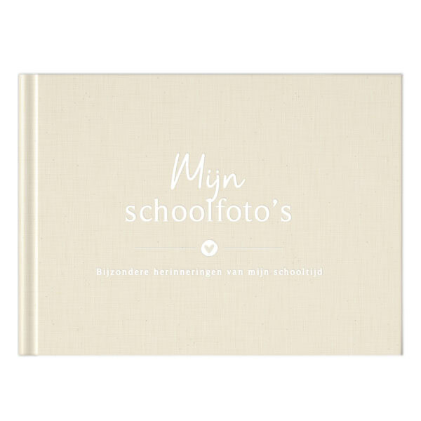 Fyllbooks Mijn Schoolfotoboek Linnen Beige (6)