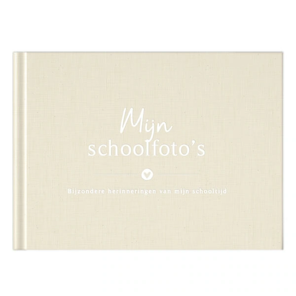 Fyllbooks Mijn Schoolfotoboek Linnen Beige (6)