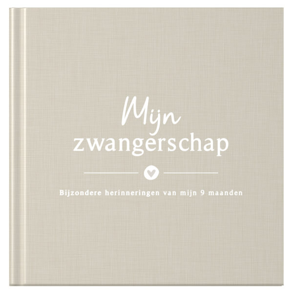 Fyllbooks Mijn Zwangerschapsdagboek Linnen Beige (1)
