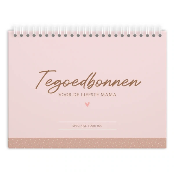 Fyllbooks Tegoedbonnen Boekje Voor De Liefste Mama (1)