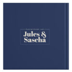 Ontwerp Je Eigen Gastenboek Bruiloft Beautiful Blue (1)