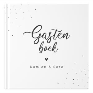 Ontwerp Je Eigen Gastenboek Bruiloft Dots (3)