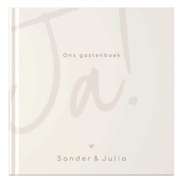 Ontwerp Je Eigen Gastenboek Bruiloft Yes We Do (1)