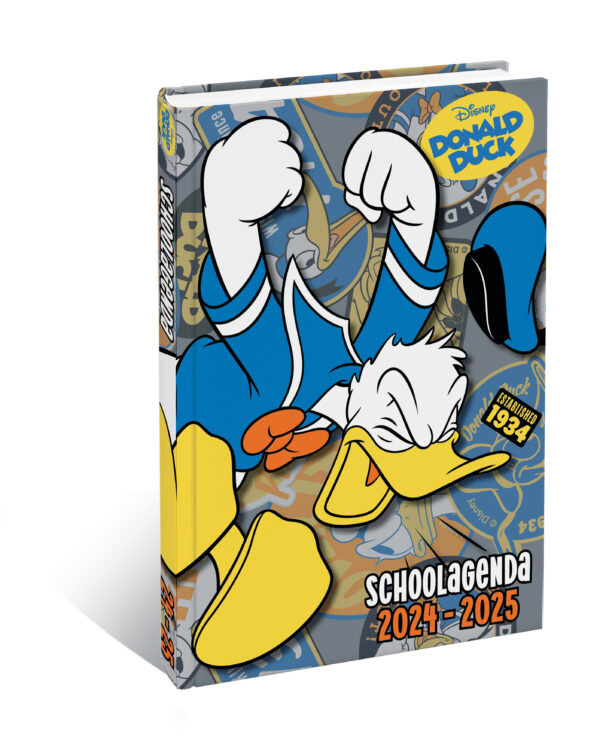 Vp 8721042910004 Donald Duck Schooldiary