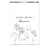 Voorkant Kalender Bloemen