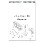 Voorkant Kalender Bloemen
