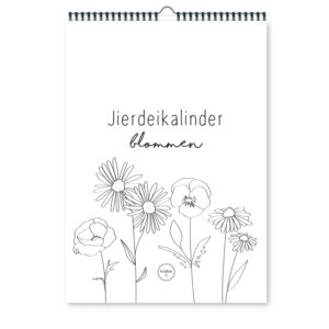 Voorkant Kalender Bloemen