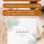 Babyboek Watercolour Groenn Af2 Emotiegericht