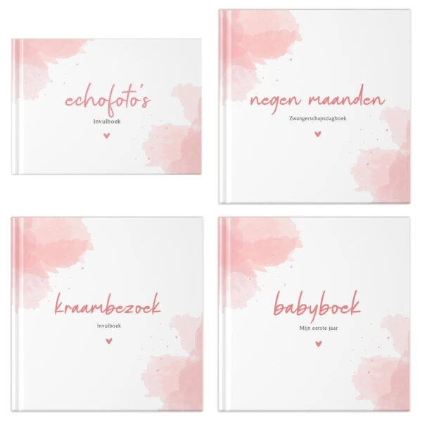 Watercolour Roze