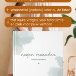 Zwangerschapsdagboek Watercolour Groen Af2 Emotiegericht