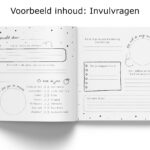 Fyllbooks Afscheidsboek Pensioen Met Binnenwerk Invulvragen (2)