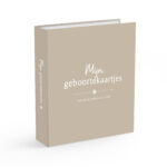 Fyllbooks Bewaarbundel Geboortekaartjes Taupe A5 (1)