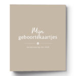 Fyllbooks Bewaarbundel Geboortekaartjes Taupe A5 (3)