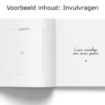 Fyllbooks Gastenboek Bruiloft Met Binnenwerk Invulvragen (2)