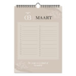 Fyllbooks Verjaardagskalender Beige (4)