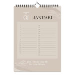 Fyllbooks Verjaardagskalender Beige (6)
